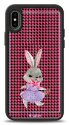 Dafoni Art iPhone X Fancy Rabbit Kılıf - 1