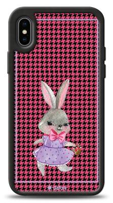 Dafoni Art iPhone X Fancy Rabbit Kılıf - 1