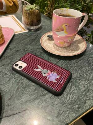 Dafoni Art iPhone X Fancy Rabbit Kılıf - 2