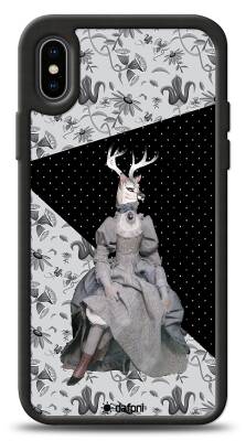 Dafoni Art iPhone X Prom Deer Kılıf - 1