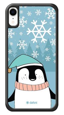 Dafoni Art iPhone XR Cold Penguin Kılıf - 1