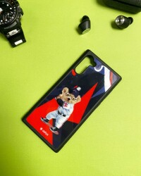 Dafoni Art iPhone XS Baseball Bear Kılıf - 3