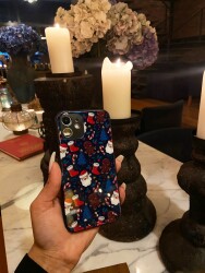 Dafoni Art iPhone XS Christmas Vibe Kılıf - 4