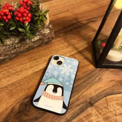 Dafoni Art iPhone XS Cold Penguin Kılıf - 3