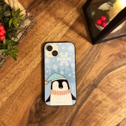 Dafoni Art iPhone XS Cold Penguin Kılıf - 4