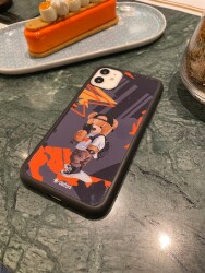 Dafoni Art iPhone XS Cool Teddy Bear Kılıf - 2