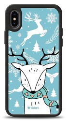 Dafoni Art iPhone XS Max Cold Deer Kılıf - 1