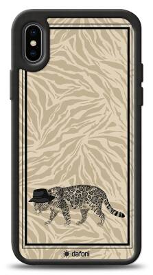 Dafoni Art iPhone XS Max Fashion Leopar Kılıf - 1