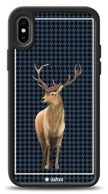 Dafoni Art iPhone XS Max Midnight Deer Kılıf - 1