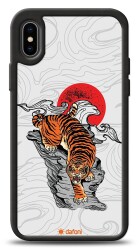 Dafoni Art iPhone XS Max Roaring Tiger Kılıf - 1