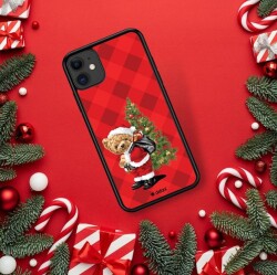 Dafoni Art iPhone XS Max Santa Bear Kılıf - 2