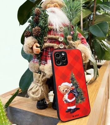 Dafoni Art iPhone XS Max Santa Bear Kılıf - 3