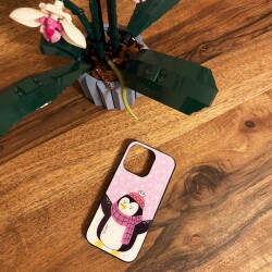 Dafoni Art iPhone XS Penguin Kılıf - 2