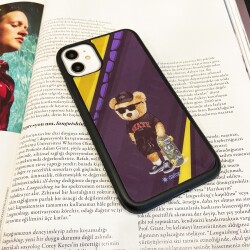 Dafoni Art iPhone XS Skate Bear Kılıf - 2