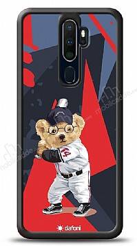 Dafoni Art Oppo A9 2020 Baseball Bear Kılıf - 1