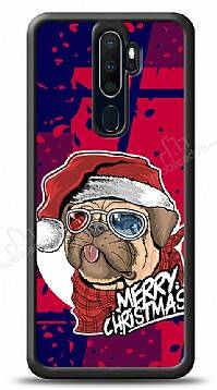 Dafoni Art Oppo A9 2020 Christmas Pug Kılıf - 1