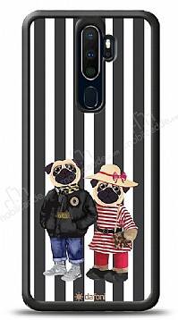 Dafoni Art Oppo A9 2020 Cool Pugs Kılıf - 1