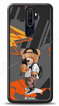 Dafoni Art Oppo A9 2020 Cool Teddy Bear Kılıf - 1