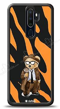 Dafoni Art Oppo A9 2020 Detective Teddy Bear Kılıf - 1