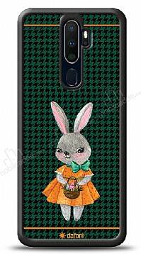 Dafoni Art Oppo A9 2020 Lady Rabbit Kılıf - 1