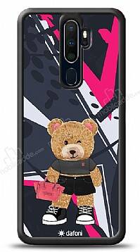 Dafoni Art Oppo A9 2020 Rock And Roll Teddy Bear Kılıf - 1