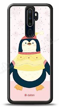 Dafoni Art Oppo A9 2020 Smiling Penguin Kılıf - 1