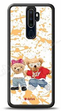 Dafoni Art Oppo A9 2020 Style Couple Teddy Kılıf - 1