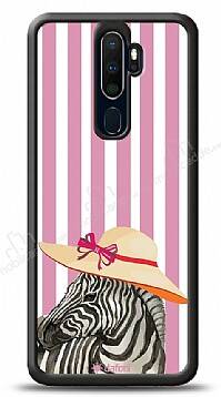 Dafoni Art Oppo A9 2020 Zebra Fashion Kılıf - 1