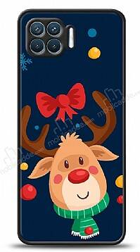 Dafoni Art Oppo Reno4 Lite Christmas Deer Kılıf - 1