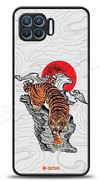 Dafoni Art Oppo Reno4 Lite Roaring Tiger Kılıf - 1