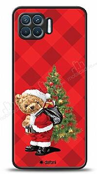 Dafoni Art Oppo Reno4 Lite Santa Bear Kılıf - 1