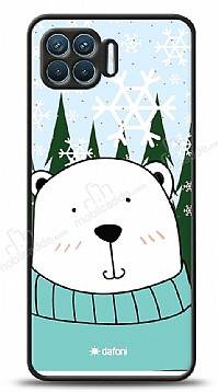 Dafoni Art Oppo Reno4 Lite Snow Bear Kılıf - 1