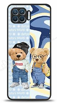 Dafoni Art Oppo Reno4 Lite Summer Couple Teddy Kılıf - 1