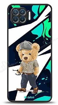 Dafoni Art Oppo Reno4 Lite Thoughtful Teddy Bear Kılıf - 1