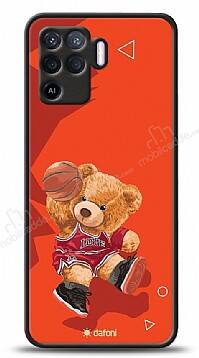 Dafoni Art Oppo Reno5 Lite Basketball Bear Kılıf - 1