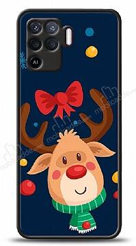 Dafoni Art Oppo Reno5 Lite Christmas Deer Kılıf - 1