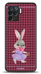 Dafoni Art Oppo Reno5 Lite Fancy Rabbit Kılıf - 1