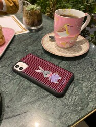 Dafoni Art Oppo Reno5 Lite Fancy Rabbit Kılıf - 4