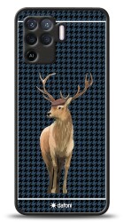 Dafoni Art Oppo Reno5 Lite Midnight Deer Kılıf - 1