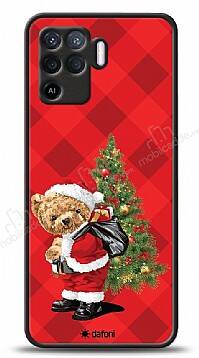 Dafoni Art Oppo Reno5 Lite Santa Bear Kılıf - 1