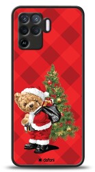 Dafoni Art Oppo Reno5 Lite Santa Bear Kılıf - 1