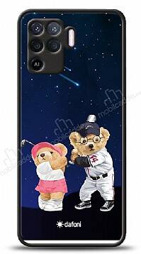 Dafoni Art Oppo Reno5 Lite Sporty Couple Teddy Kılıf - 1