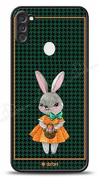 Dafoni Art Samsung Galaxy A11 Lady Rabbit Kılıf - 1