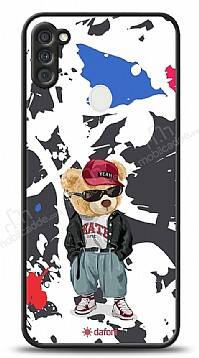 Dafoni Art Samsung Galaxy A11 Sporty Teddy Bear Kılıf - 1