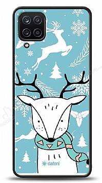 Dafoni Art Samsung Galaxy A12 Cold Deer Kılıf - 1