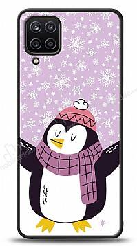 Dafoni Art Samsung Galaxy A12 Penguin Kılıf - 1