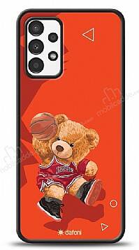 Dafoni Art Samsung Galaxy A13 Basketball Bear Kılıf - 1