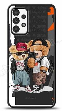 Dafoni Art Samsung Galaxy A13 Icon Couple Teddy Kılıf - 1