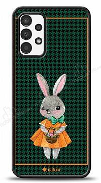 Dafoni Art Samsung Galaxy A13 Lady Rabbit Kılıf - 1