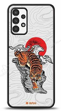 Dafoni Art Samsung Galaxy A13 Roaring Tiger Kılıf - 1